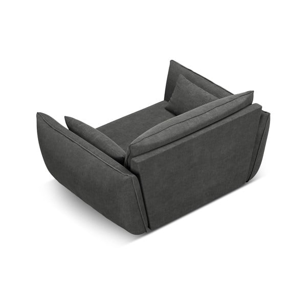 Siva fotelja Vanda - Mazzini Sofas-image-3