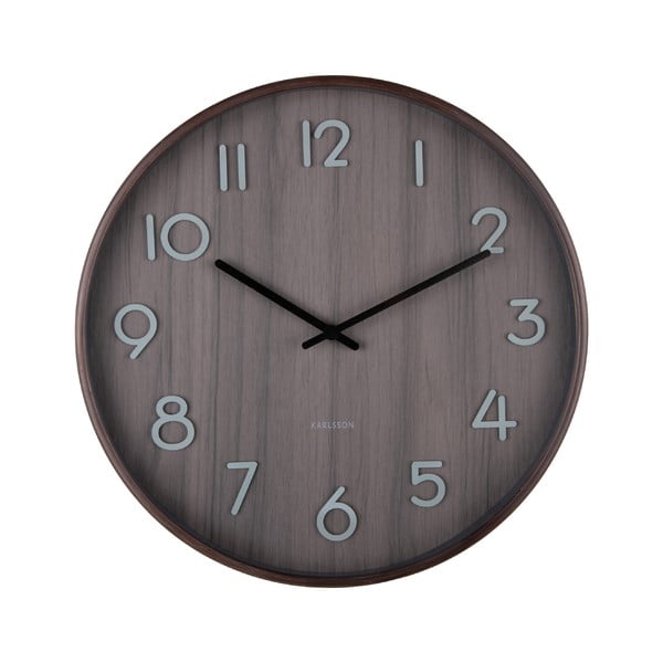 Zidni sat ø 22 cm  Pure  – Karlsson-image-1