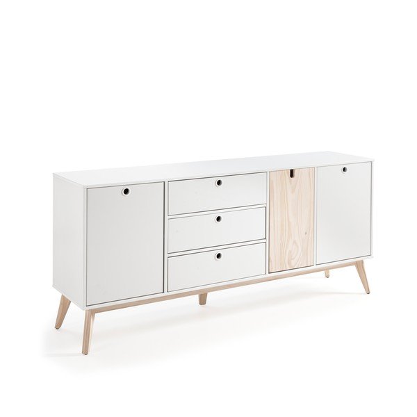 Bijela komoda od Marckeric Kiara drveta-image-2