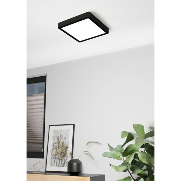 Crna LED stropna svjetiljka 21x21 cm FUEVA 5 – EGLO-image-3