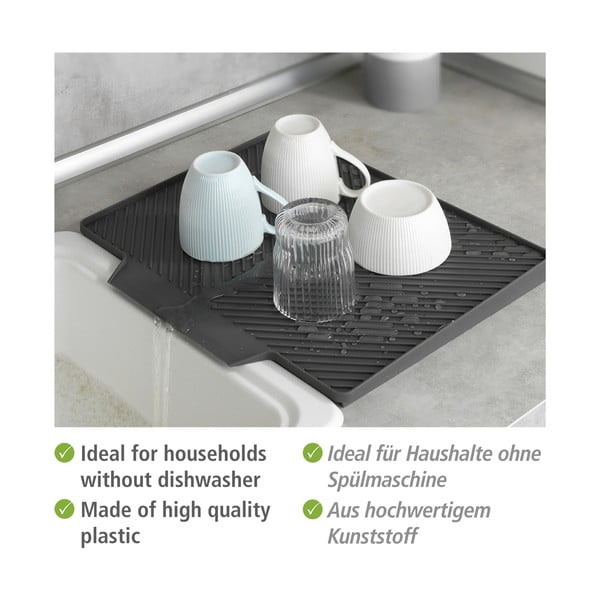 Tamno siva posuda za kapanje Wenko Neli, 34 x 40 cm-image-3