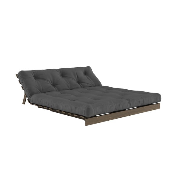 Crna sklopiva sofa 160 cm Roots – Karup Design-image-4