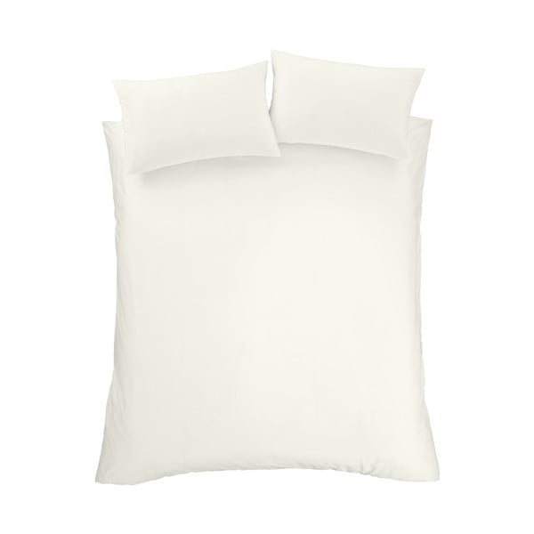 Krem posteljina za bračni krevet od egipatskog pamuka 200x200 cm - Bianca