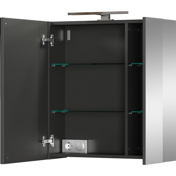 Sivi kupaonski ormarić 60x71 cm – Germania-image-3