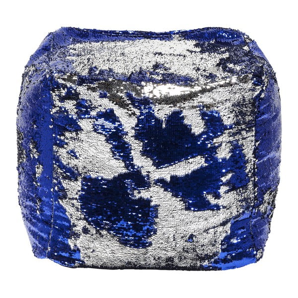 Plavi pouf Kare Design Queen