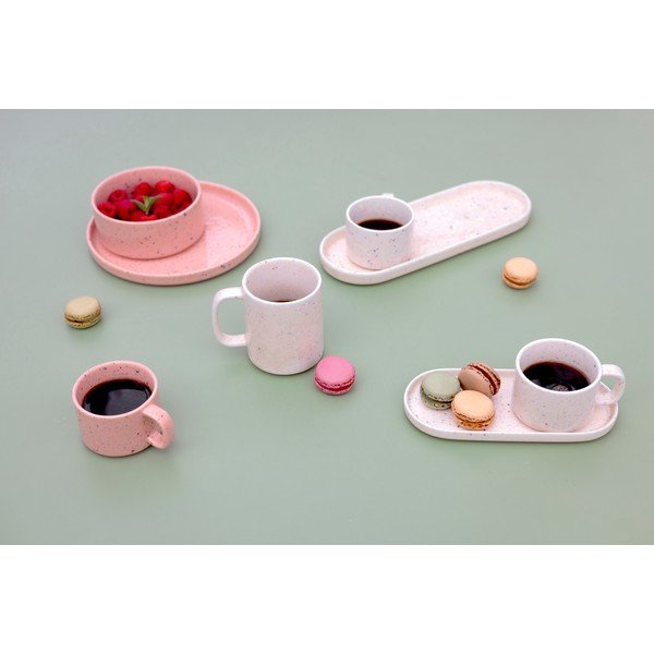 Bež porculanski tanjur ø 25 cm Fika – ONA-image-4
