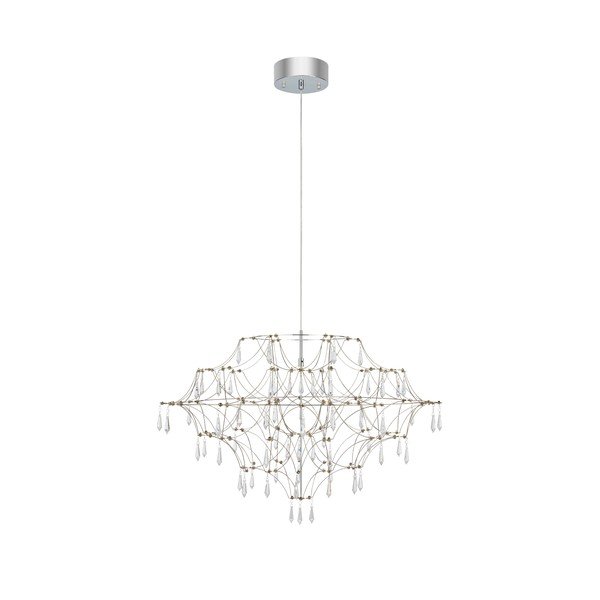 LED viseća svjetiljka u srebrnoj boji ø 80 cm Efesos – Markslöjd