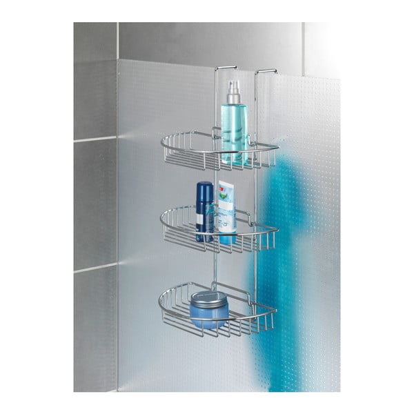 Viseća troetažna polica za kupaonicu Wenko Bello-image-4