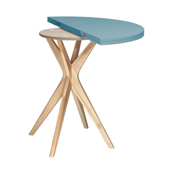 Okrugli proširiv blagovaonski stol 45x90 cm Jubi – Ragaba-image-3