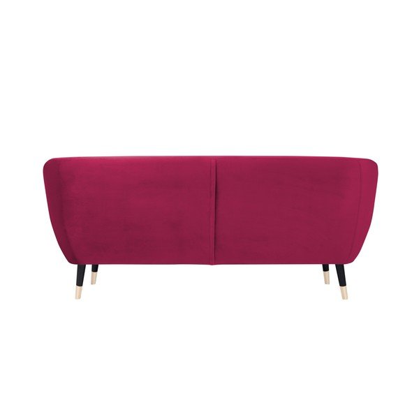 Roza kauč na crne noge Mazzini Sofas Benito, 188 cm-image-4