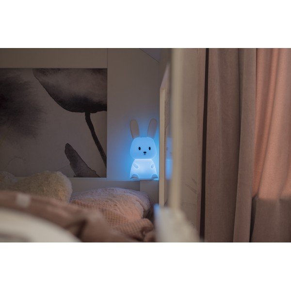 Bijelo LED dječje noćno svjetlo Bunny - Star Trading-image-4