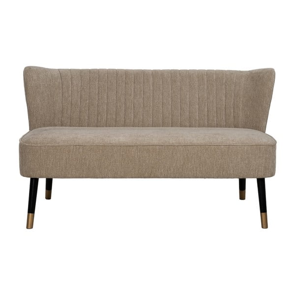 Bež sofa od šenila 134 cm Glam – Ixia