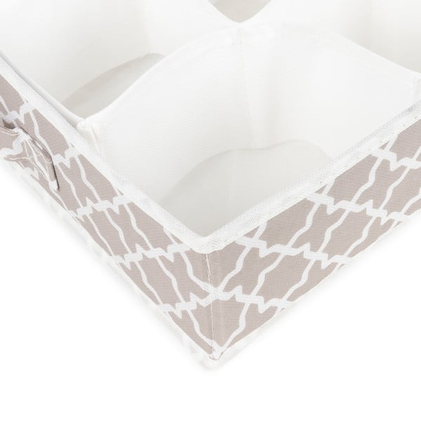 Bež organizator za ladice sa 16 pregrada Compactor, 40 x 40 cm-image-4