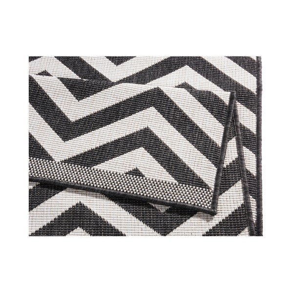 Crno-krem obostrani vrlo izdržljiv gazište Bougari Twin Supreme Mismo, 80 x 350 cm-image-4