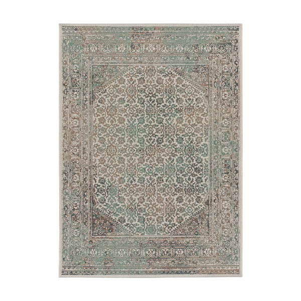Bež-zeleni vanjski tepih Universal Lucca, 77 x 150 cm