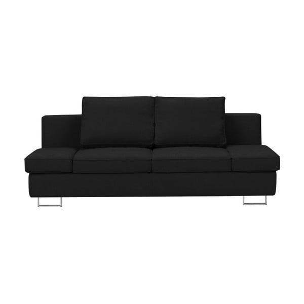 Crni bračni kauč na razvlačenje Windsor &amp; Co Sofas Iota