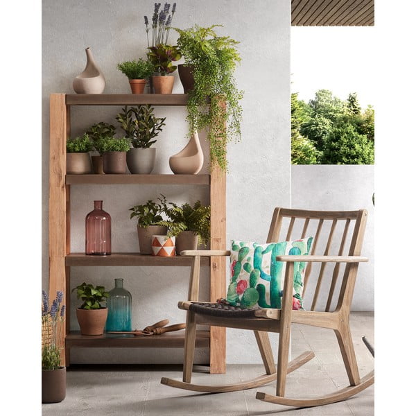 Set od 3 tamnosmeđe tegle od cementa La Forma Lux-image-4