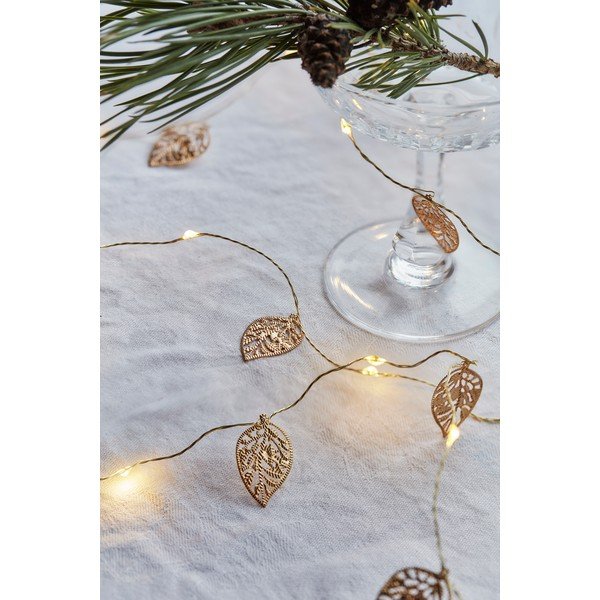 Svjetleći lanac broj žarulja 20 kom na baterije dužina 200 cm Marlin Leaf – Sirius