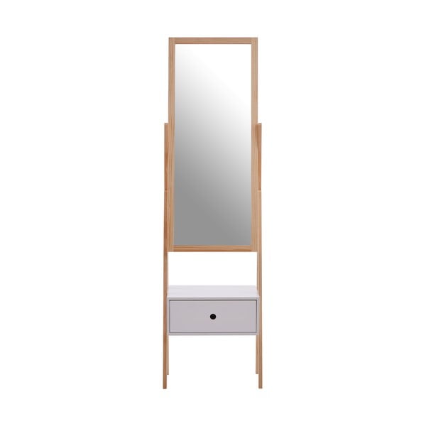 Stojeće ogledalo s okvirom od masivnog drveta 45x160 cm Rostok – Premier Housewares-image-1