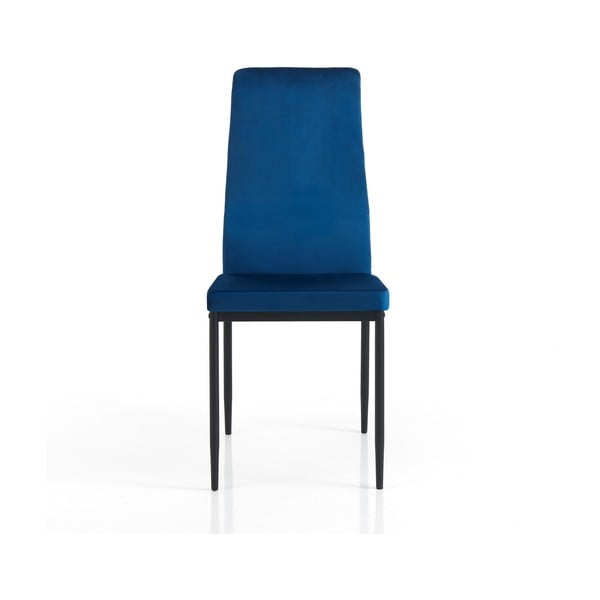 Plave baršunaste blagovaonske stolice u setu 2 kom Fefè – Tomasucci