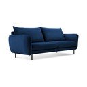 Plava baršunasta sofa 160 cm Vienna - Cosmopolitan Design