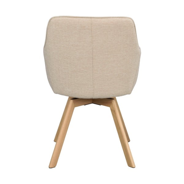 Bež podstavljene blagovaonske stolice u setu 2 kom Alison – Rowico-image-4