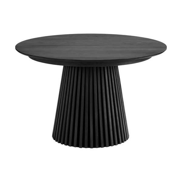 Okrugao proširiv blagovaonski stol s dodatnom pločom s pločom stola u dekoru hrasta ø 120 cm Osaka – House Nordic