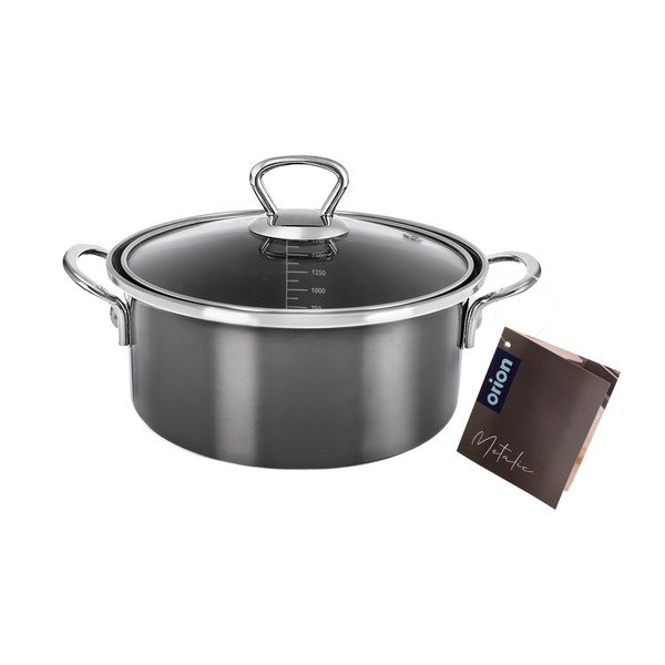 Emajlirana kastrola s poklopcem 2,5 l Metalic – Orion-image-4