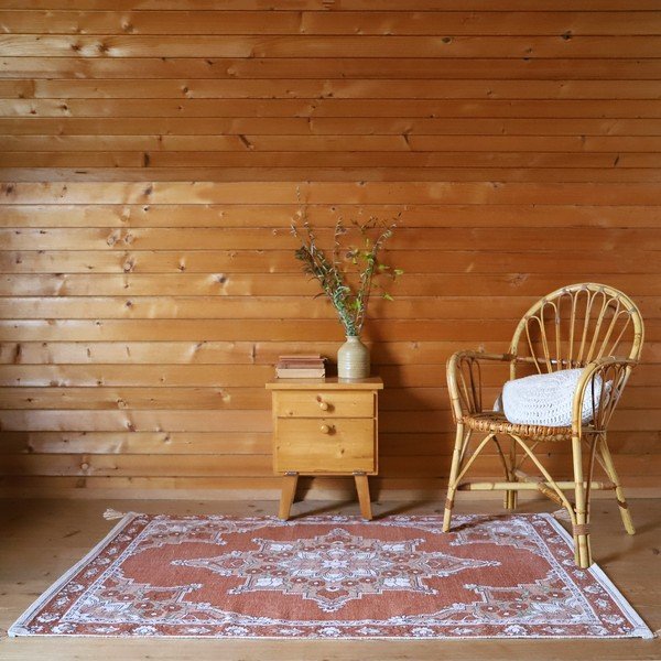 Narančasti dječji tepih 100x150 cm Lalitha – Nattiot-image-1