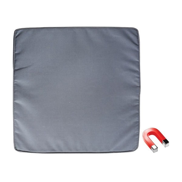 Sivi jastuk sjedala s magnetom protiv vjetra Esschert Design Magic