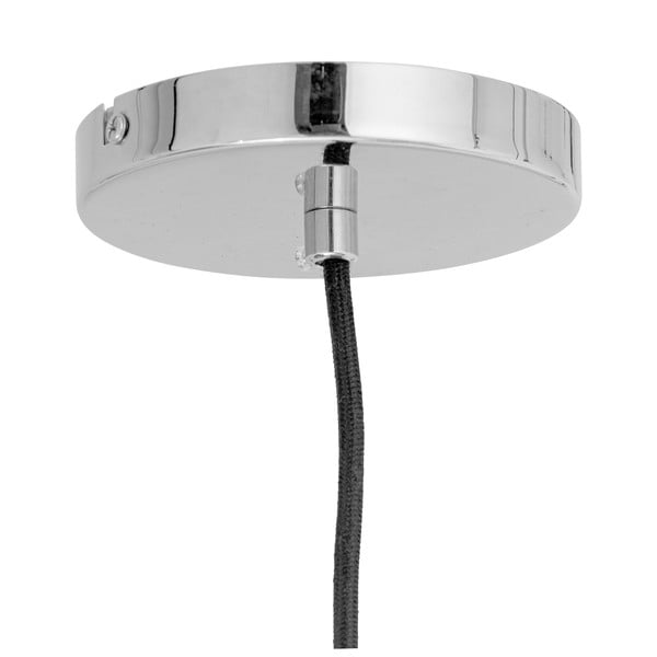 Bijela viseća svjetiljka s tekstilnim sjenilom ø 21 cm Pica – Bloomingville-image-2