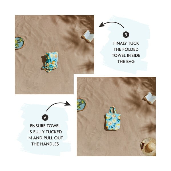 Zeleni ručnik za plažu 150x75 cm Summer Fruits - Catherine Lansfield-image-3