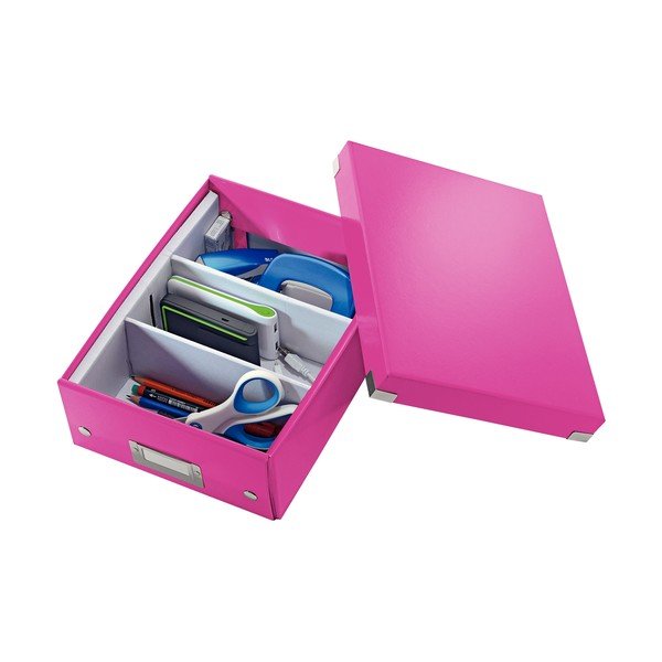 Roza kutija s organizatorom Leitz Click&Store, duljina 28 cm-image-3