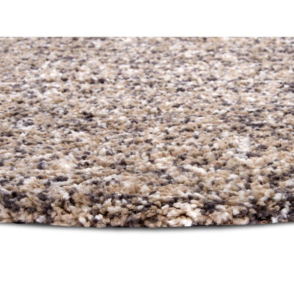 Bež okrugli tepih ø 120 cm Shag – Hanse Home-image-3