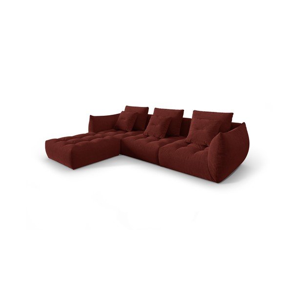 Crvena kutna garnitura (promjenjiva) Bloom – Micadoni Home-image-2