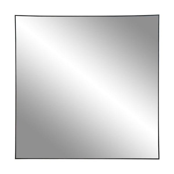 Zidno ogledalo s crnim okvirom House Nordic Jersey, 60 x 60 cm