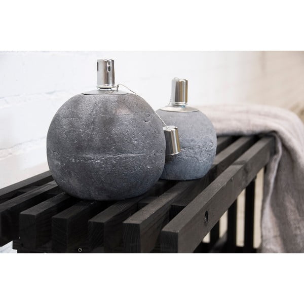 Betonska uljna svjetiljka (visina 16 cm) – Esschert Design-image-3