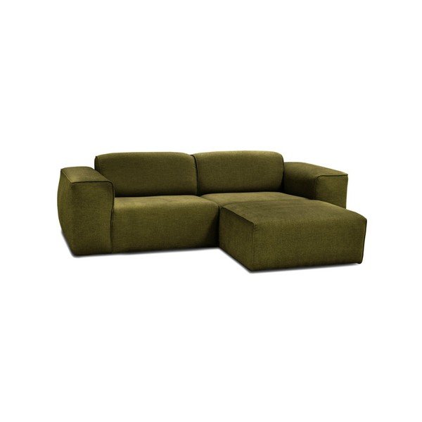 Zeleni trosjed s tabureom Cosmopolitan Design Phoenix-image-1