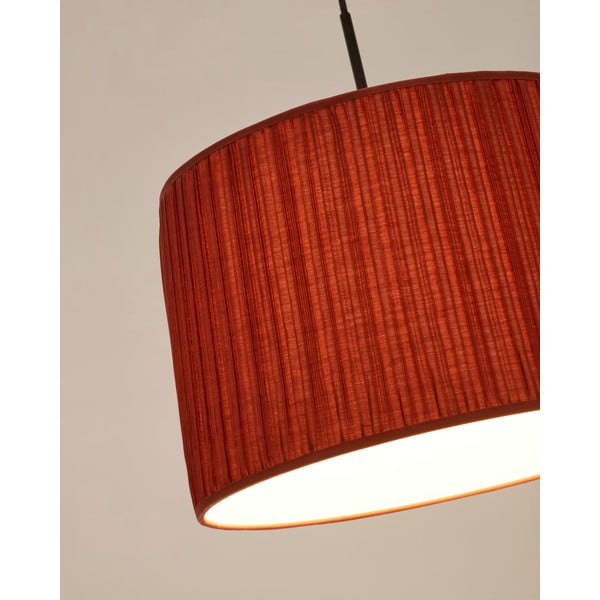 Crveno platno sjenilo ø 50 cm Guash - Kave Home-image-2