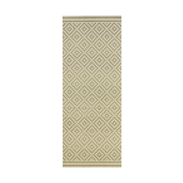 Zeleni gazište prikladan za vanjski Bougari Karo, 80 x 200 cm