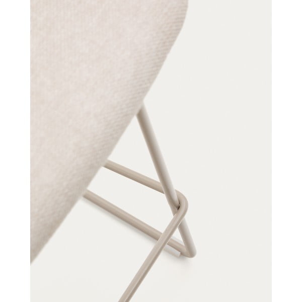 Bež barska stolica (visine sjedala 76 cm) Zahara – Kave Home-image-2