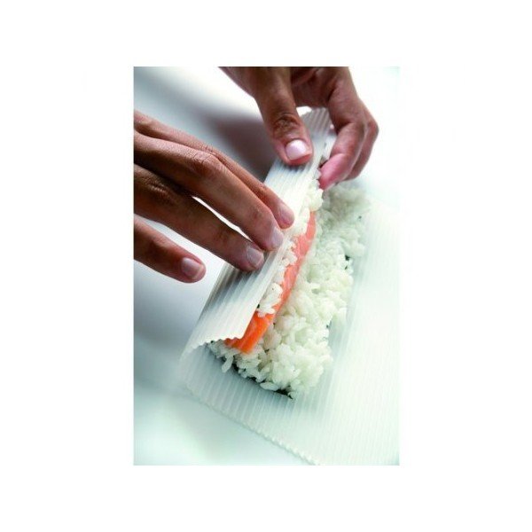 Set od 8 silikonskih prostirki za pripremu sushi Lekué-image-2