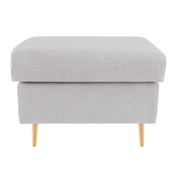 Svijetlo siva taburea Mazzini Sofas Iris-image-1