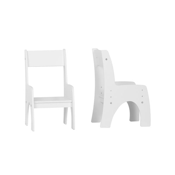 Bijela dječja stolica Klips – Pinio