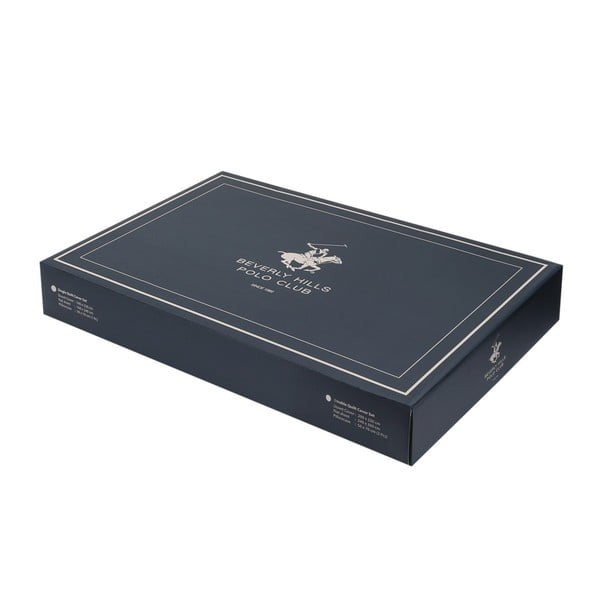 Posteljina od ranforce pamuka za jedan krevet BHPC Barnett, 160 x 220 cm-image-2