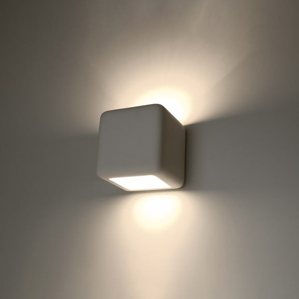 Bijela zidna lampa Komodo – Sollux-image-3