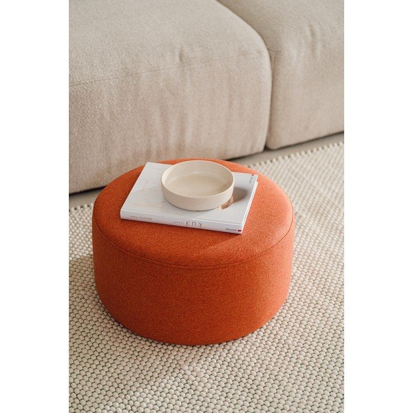 Vunen tabure boje terakote Folk – noo.ma-image-1