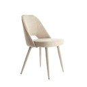 Svijetlo siva blagovaonska stolica Djeslin – Light & Living