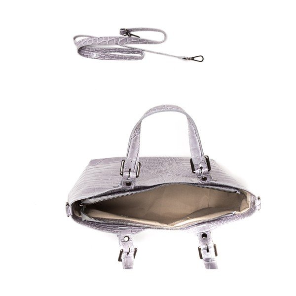 Kožna torbica Renata Corsi 635 Grigio-image-3