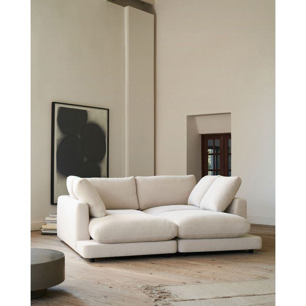 Krem sofa 210 cm Gala – Kave Home-image-2